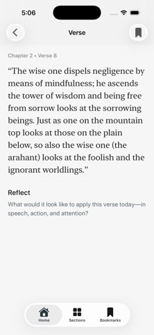 Daily Dhammapada Screenshot 6 of 7