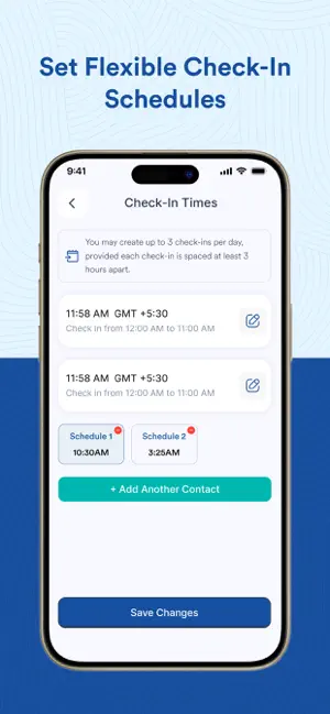 Cairegiver Check-in screenshot 3