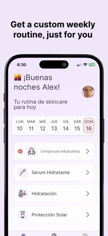 Lindsey: AI Skincare Advisor iPhone screenshot