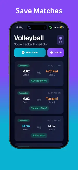 Volleyball Score Tracker screenshot 3