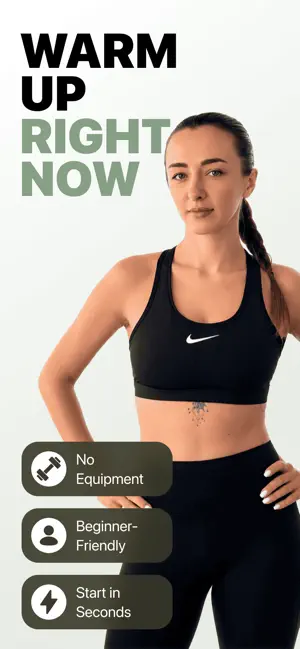 Warm Up & Daily Workout screenshot 1