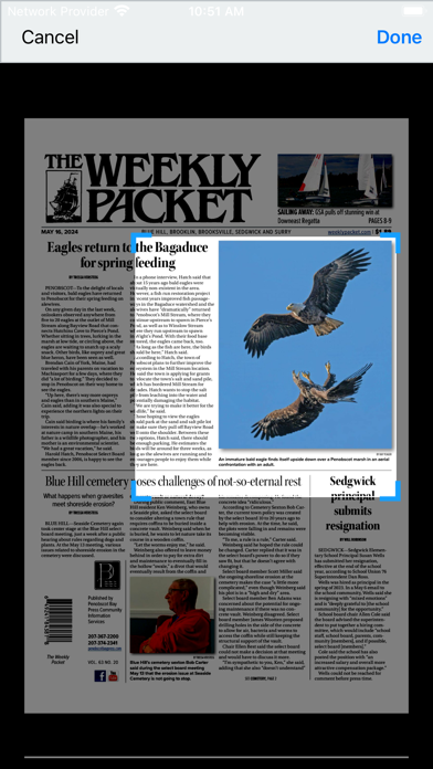 The Weekly Packet iPhone screenshot 3 - News app