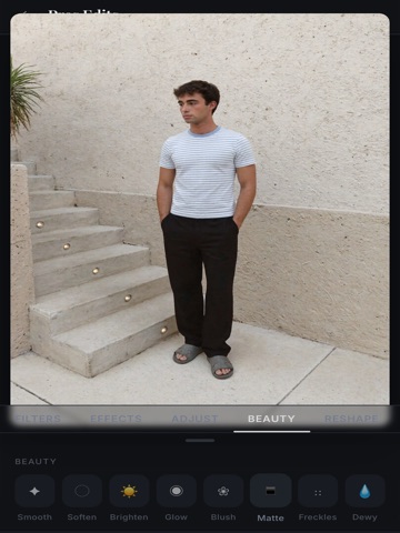 Pres Edits iPad screenshot