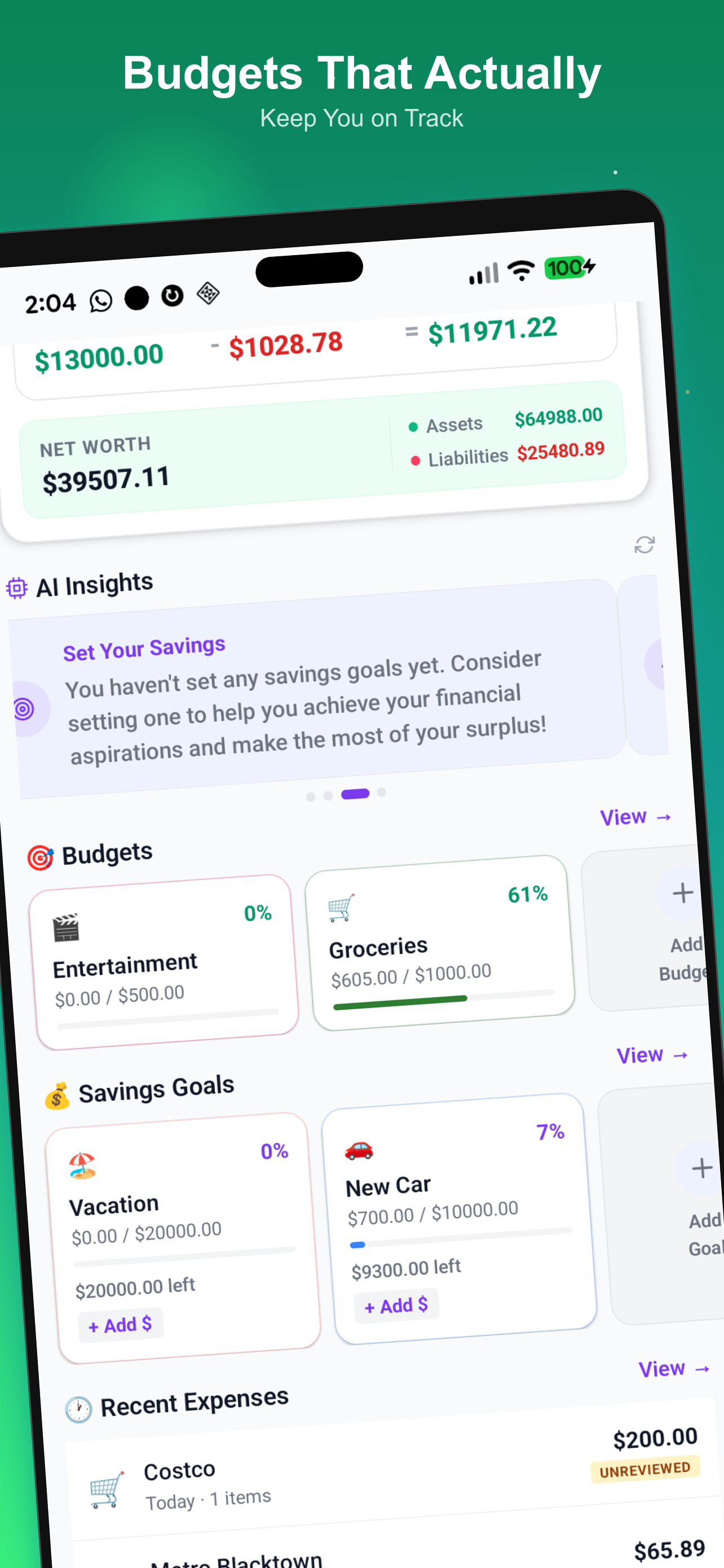 Expense Tracker - AI Money Pro screenshot 5