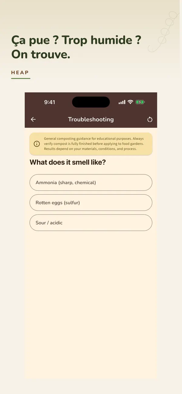 Screenshot #3 pour Heap : Compost facile