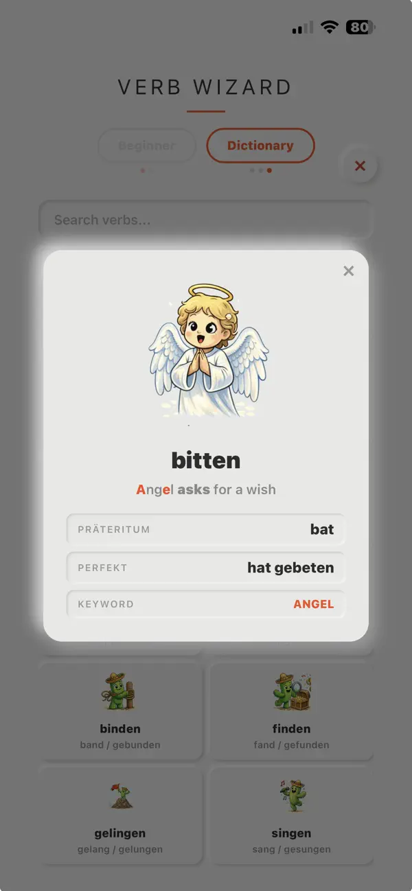 Screenshot #3 pour Verb Wizard