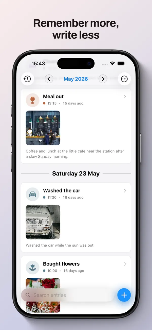 Screenshot #1 pour Memstone – Track What Matters