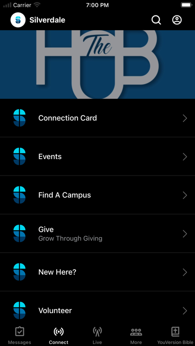 Silverdale Baptist Church Screenshot