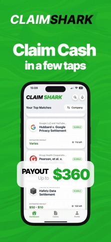 Claim Shark: Class Actions Screenshot 2 of 4