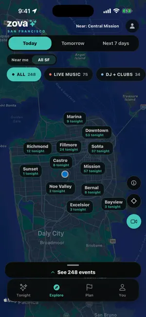 Zova: Nightlife & Events screenshot 4