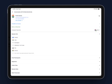 Your AI Chatbot iPad screenshot