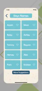 Baby Names Generator App screenshot #2 for iPhone