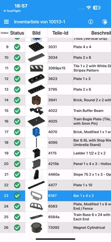 BrickStore Screenshot 3 of 3