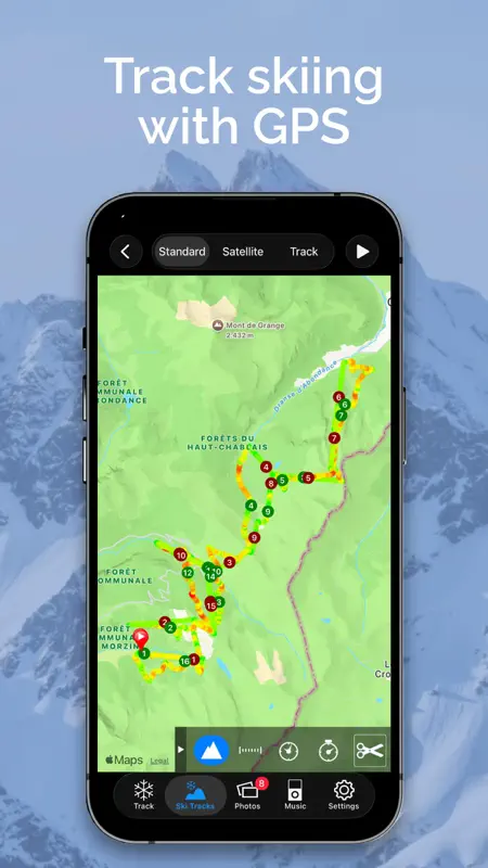 Ski Tracks screenshot 2 of 5