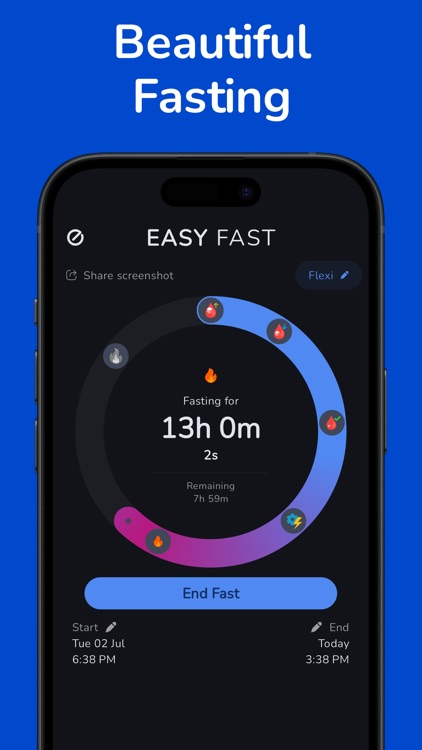 Easy Fast Fasting Tracker