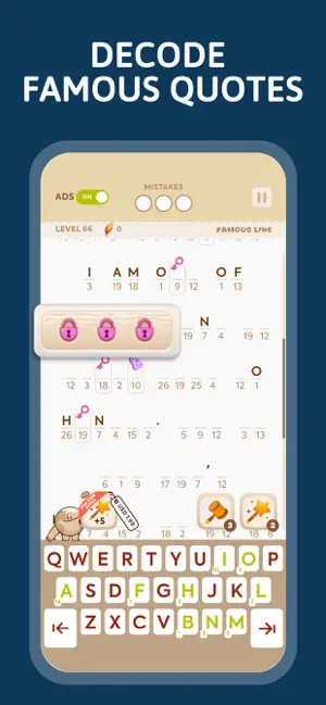 Code Busters: Word Puzzle Game iPhone screenshot 3