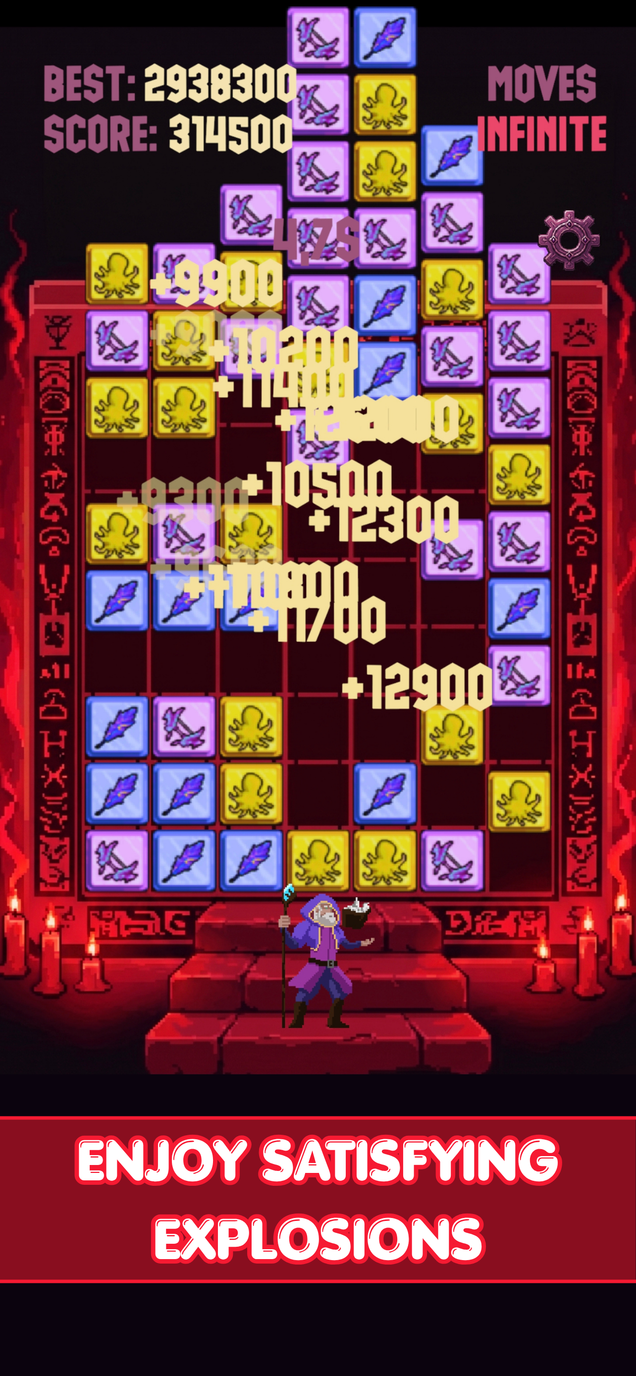 Magic Collapse: Match-4 Puzzle screenshot 5