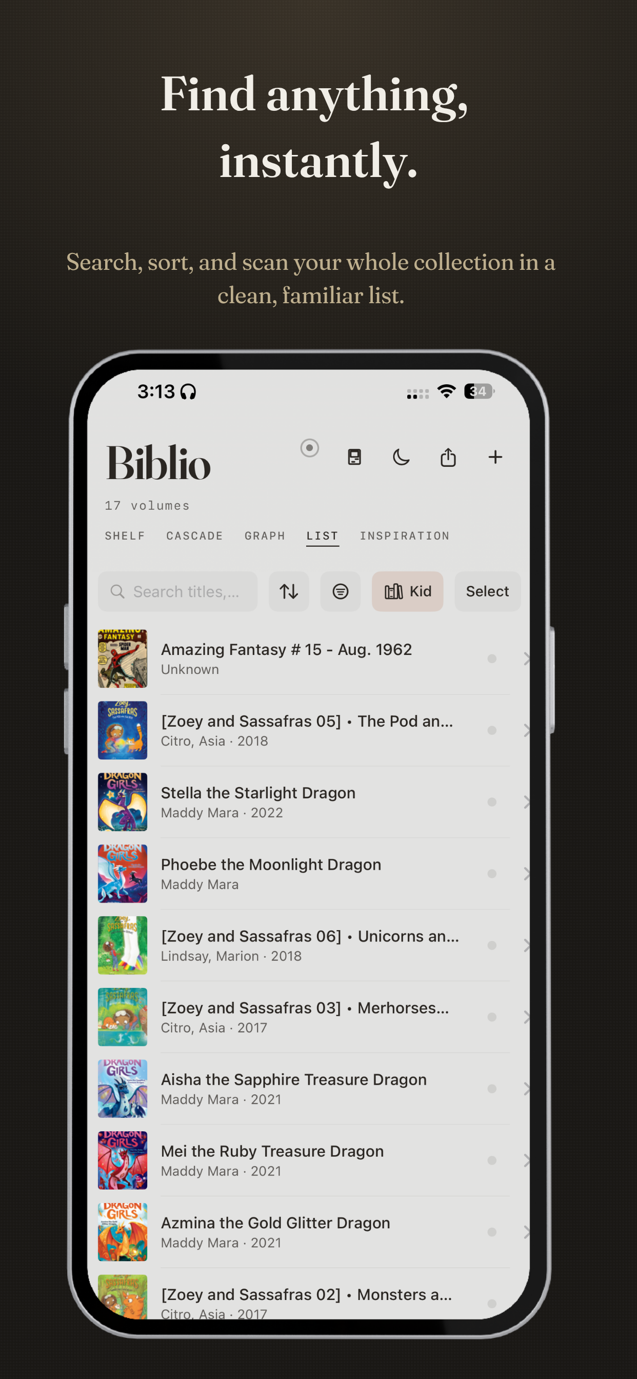Biblio.ink: 3D Bookshelf screenshot 6