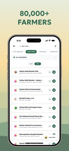 Farm To Table: Farmers Market App Store screenshot 2