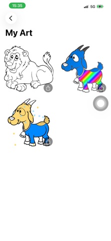 Coloring Book - Art Coloring iPhone screenshot