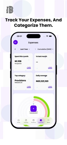 Billing Plus - Invoice,Receipt screenshot