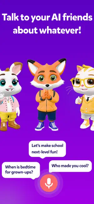 Spark: AI Friends for Kids screenshot 1