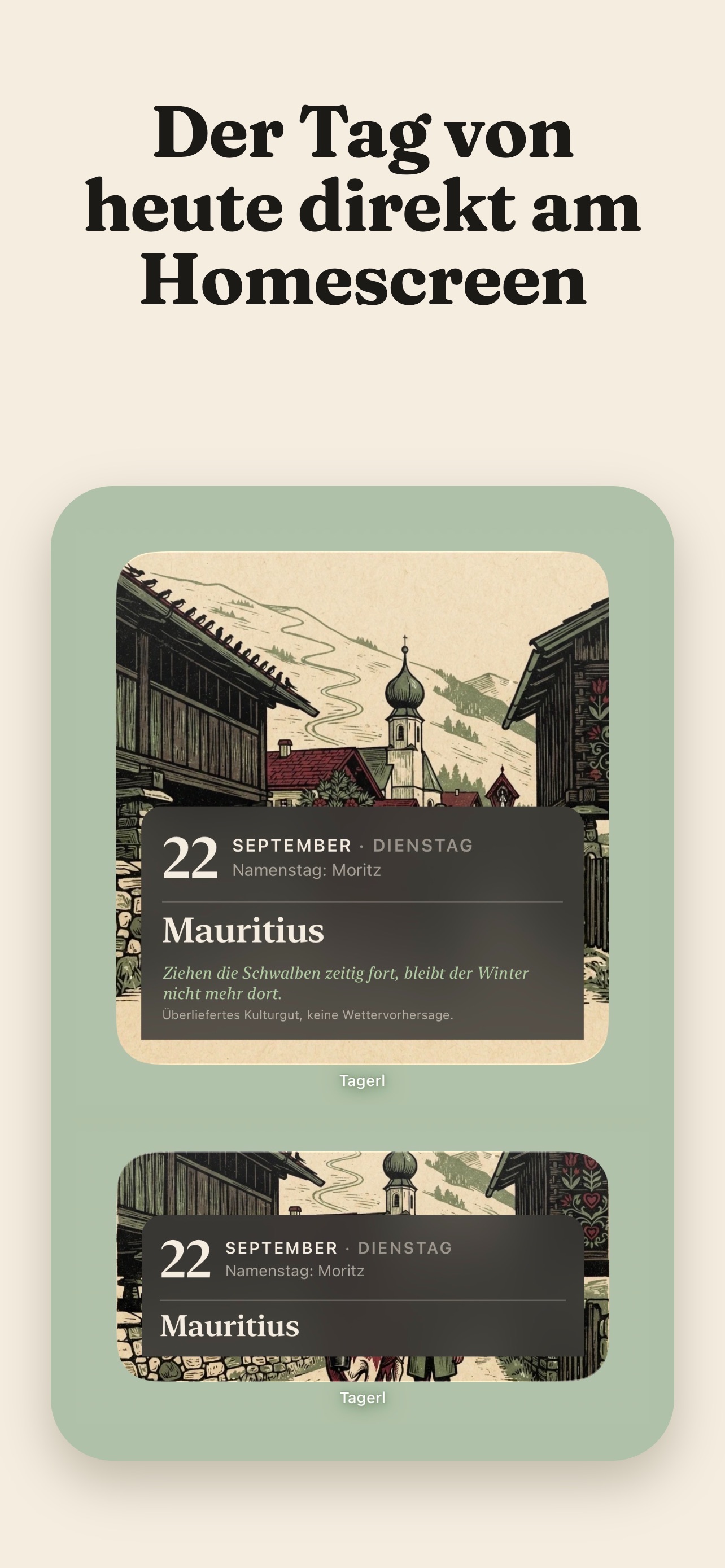 Screenshot 2 of Tagerl: Namenstag & Brauchtum