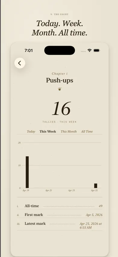 Tallies — Habit Tracker screenshot 5