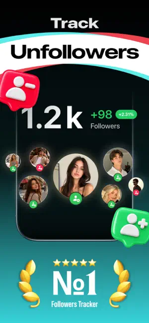 TT: Followers & Unfollowers screenshot 1