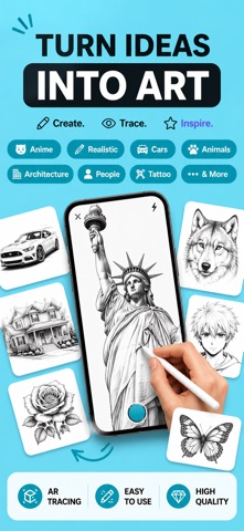 画画 绘画 素描: InkAR screenshot