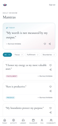 Burnout Antidote screenshot 6