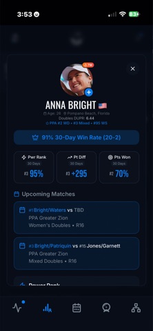 MATCHDAY by Pickleball Inc. screenshot