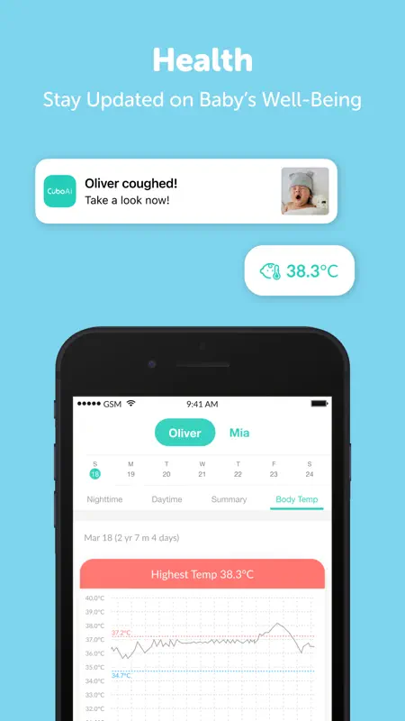 CuboAi Smart Baby Monitor screenshot 5 of 8