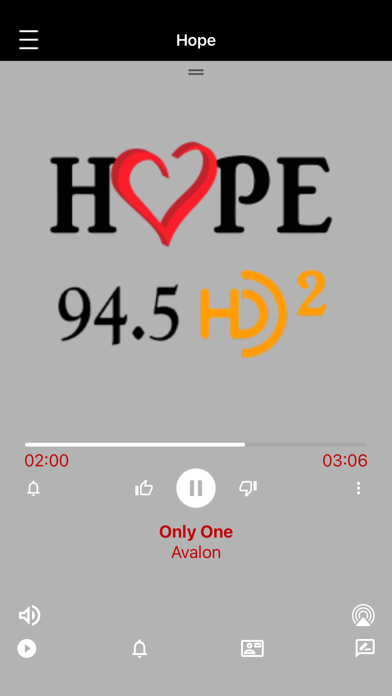 Hope 94.5 Screenshot