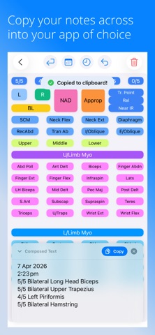 ClickNotes screenshot