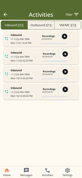 YourReceptionist Client Portal Screenshot 4 of 5