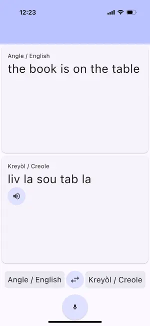 Tradwi Kreyòl screenshot 1