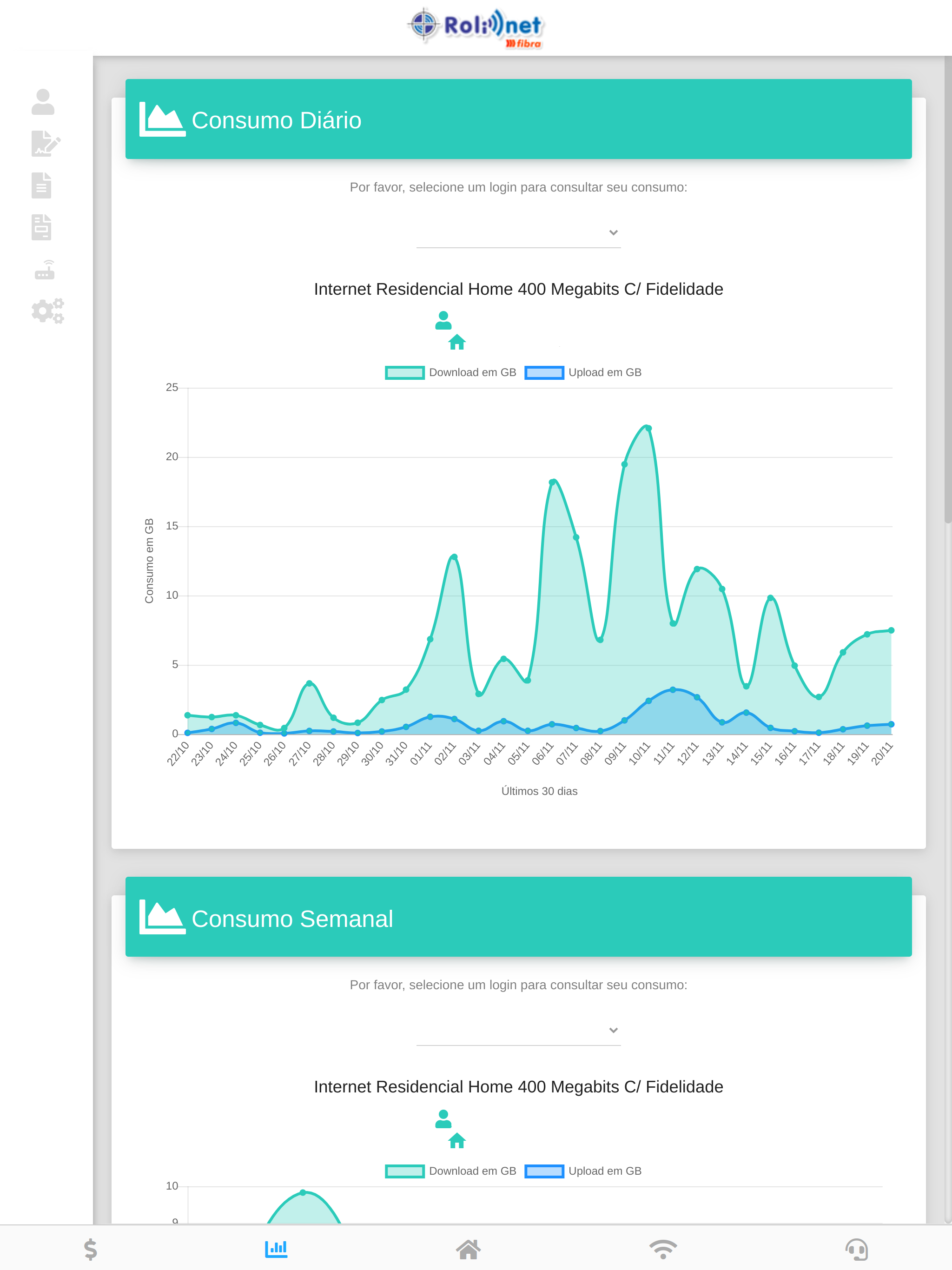 Central Assinante Rolim Net screenshot 7