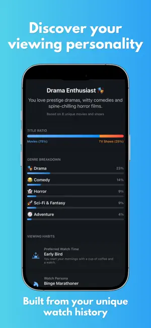 Kineo: Movie & TV Tracker screenshot 2