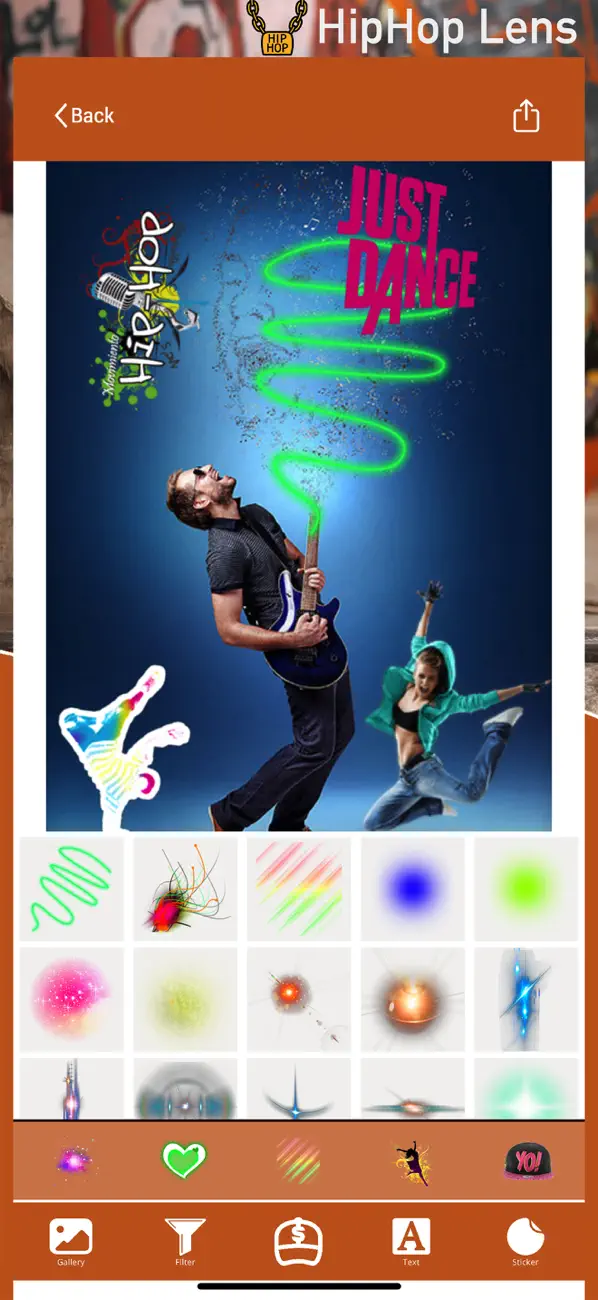 Screenshot #3 pour HipHop Lens: Graffix Ai Camera
