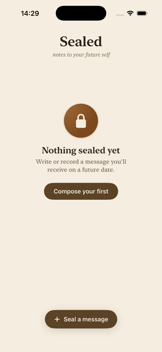 Sealed Notes Screenshot 1 of 5