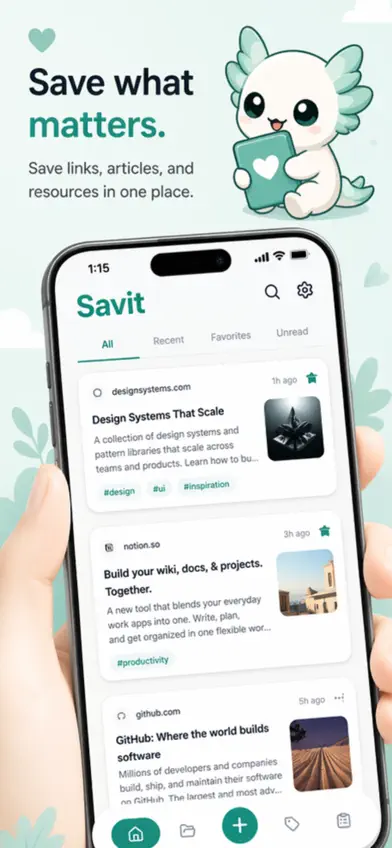 Savit – Save It Later Bookmark screenshot 4