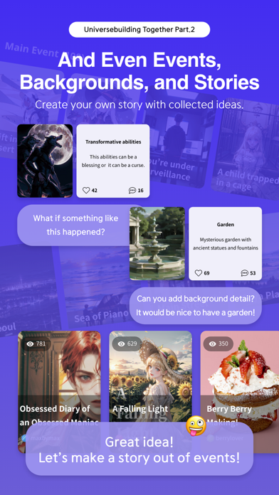 Storynation:Universe&Character Screenshot