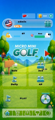 Micro Mini Golf Screenshot 1 of 5