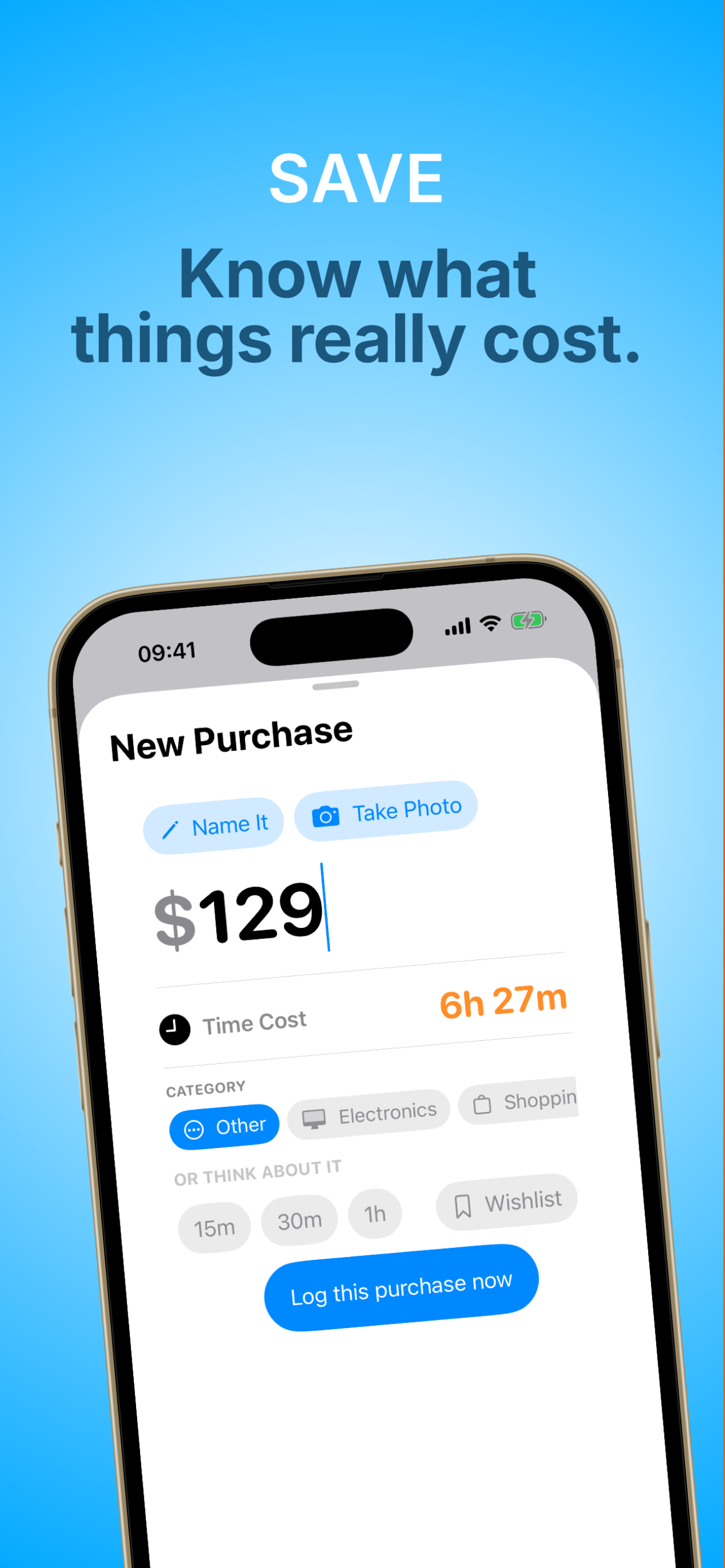 LifeBurn: Real Cost Calculator screenshot 3