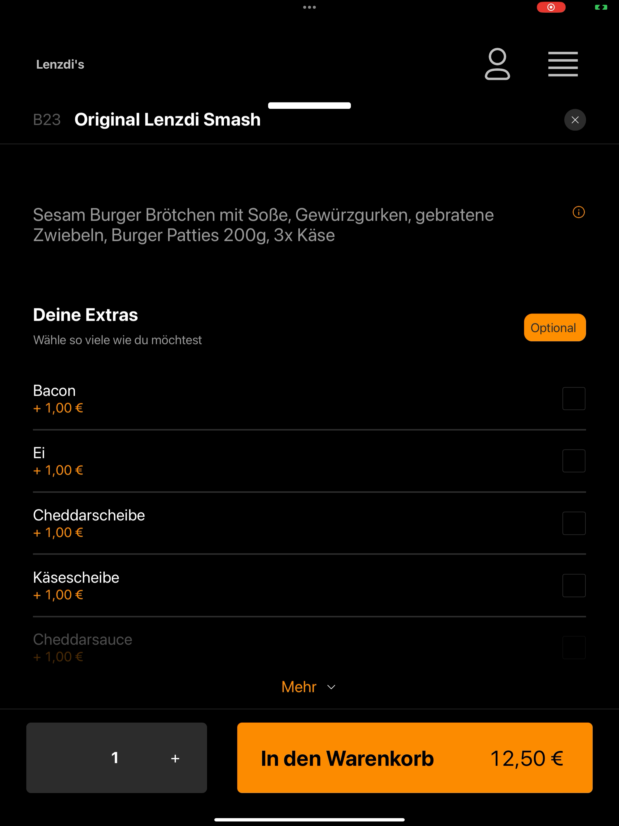 Lenzdi's Spezialitäten