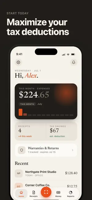 Receipt Organizer: Expensify screenshot 3