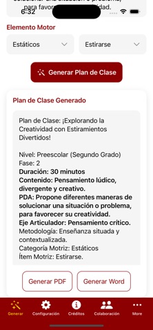 Docente EF screenshot