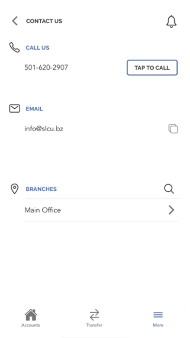 Spanish Lookout Credit Union Screenshot