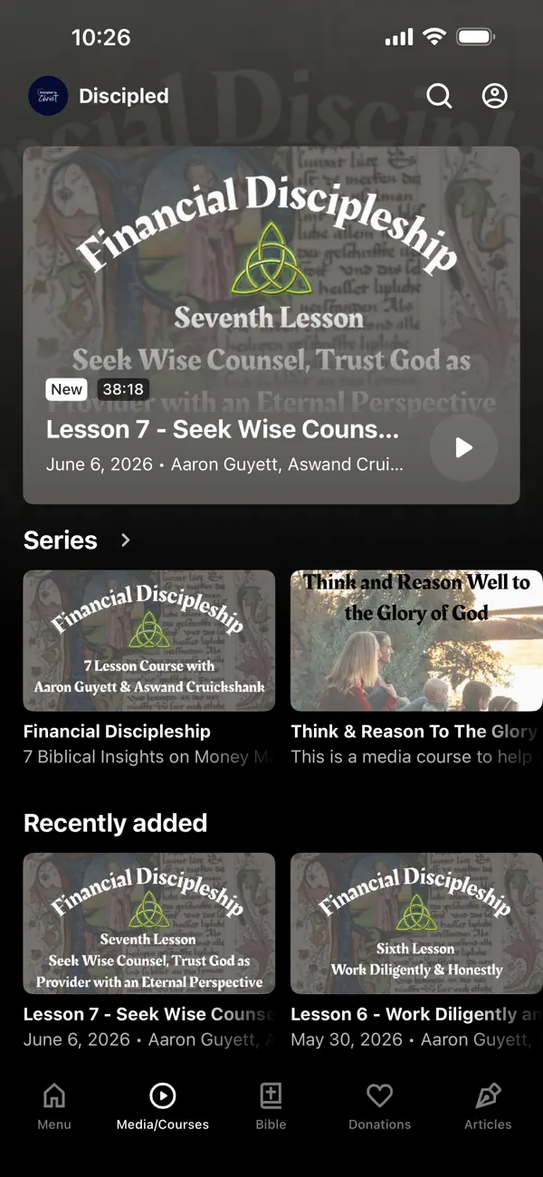 Screenshot #3 pour Discipled In Christ